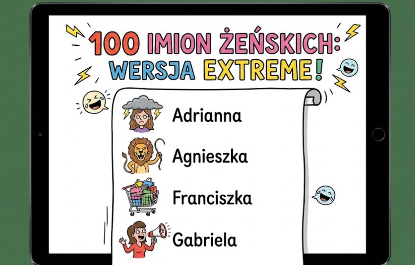 ekstremalne znaczenie żeńskich imion