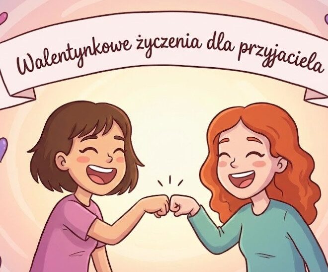 Walentynkowe życzenia dla przyjaciela