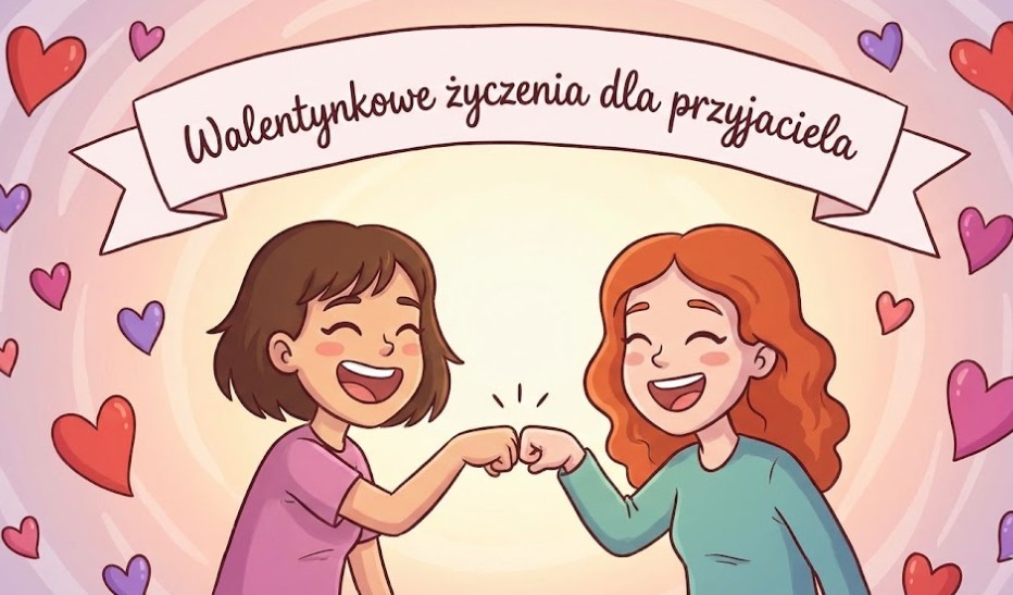 walentynkowe życzenia dla przyjaciela