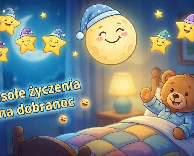 Wesołe życzenia na dobranoc