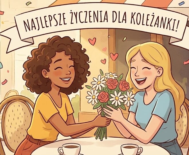 Życzenia dla koleżanki