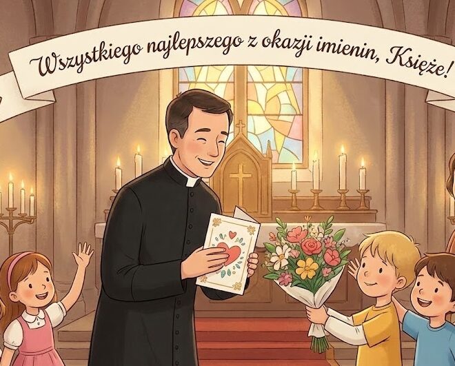 Życzenia dla księdza na imieniny