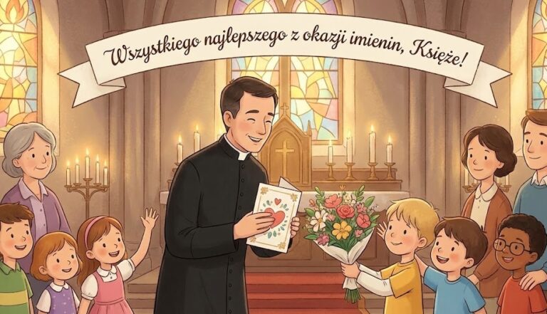 Życzenia dla księdza na imieniny