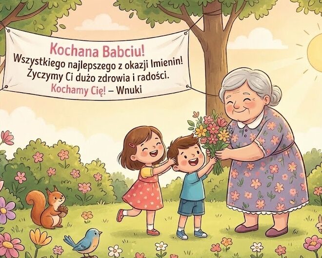 Życzenia na imieniny babci