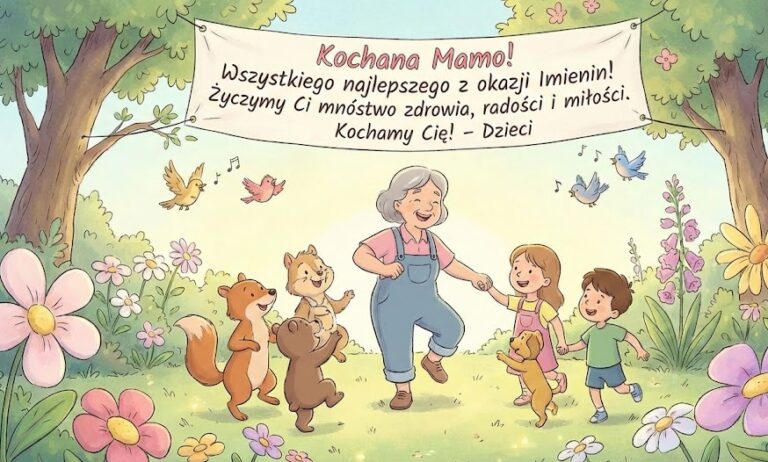 Życzenia imieninowe dla mamy