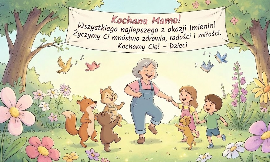 życzenia imieninowe dla mamy