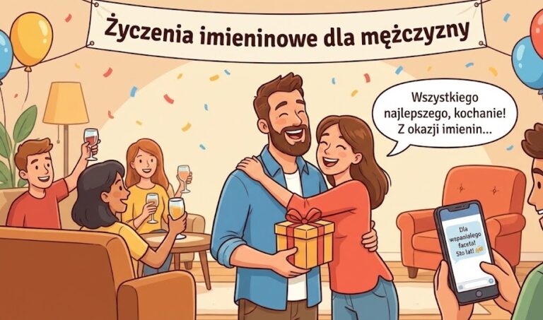 Życzenia imieninowe dla mężczyzny
