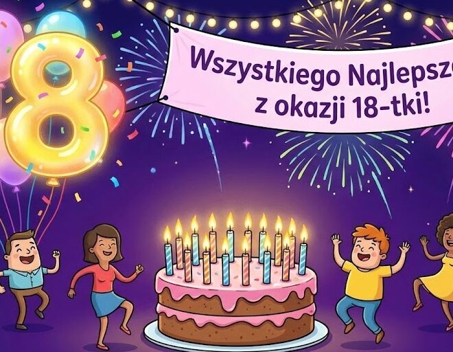 Życzenia na 18