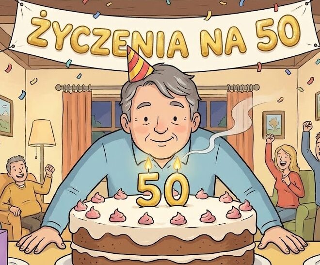 Życzenia na 50