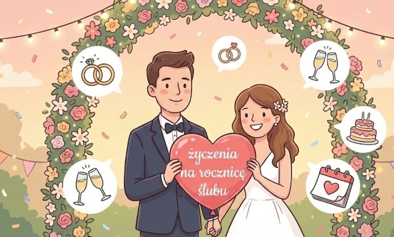 Życzenia na rocznicę ślubu