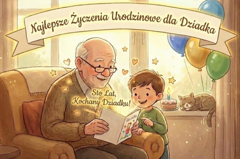 Życzenia dla dziadka z okazji urodzin