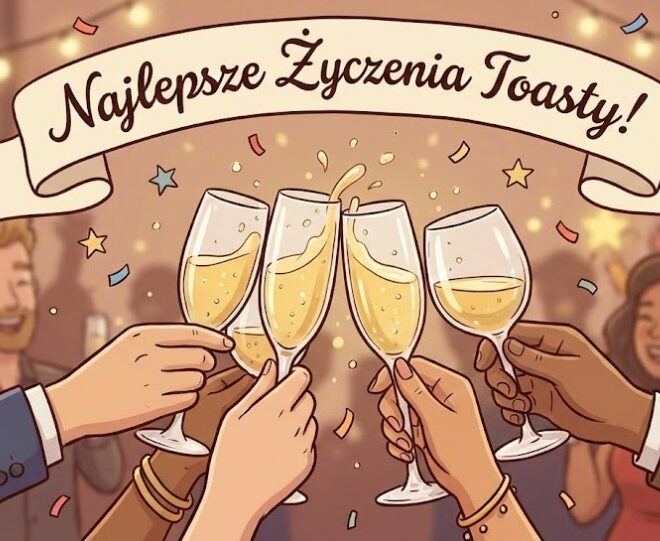 Życzenia toasty