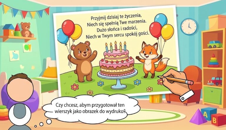 Życzenia urodzinowe dla dziecka