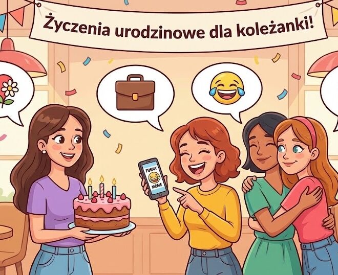 Życzenia urodzinowe dla koleżanki