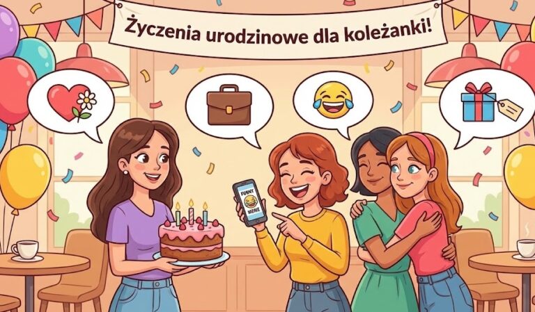 Życzenia urodzinowe dla koleżanki