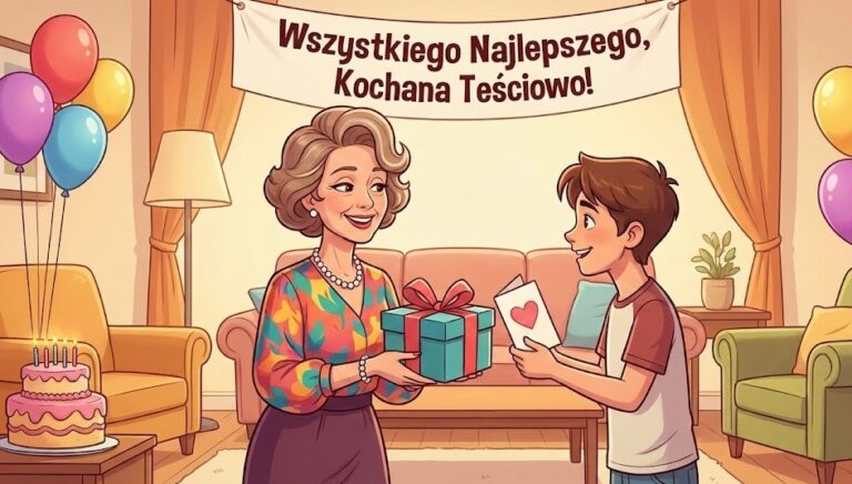 Życzenia urodzinowe dla Teściowej