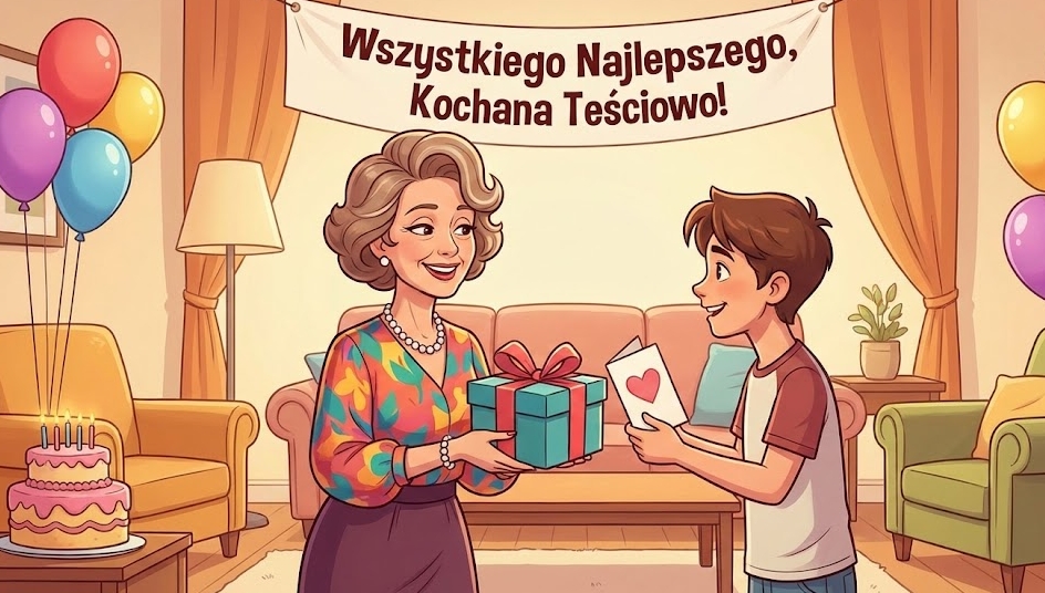Życzenia urodzinowe dla Teściowej