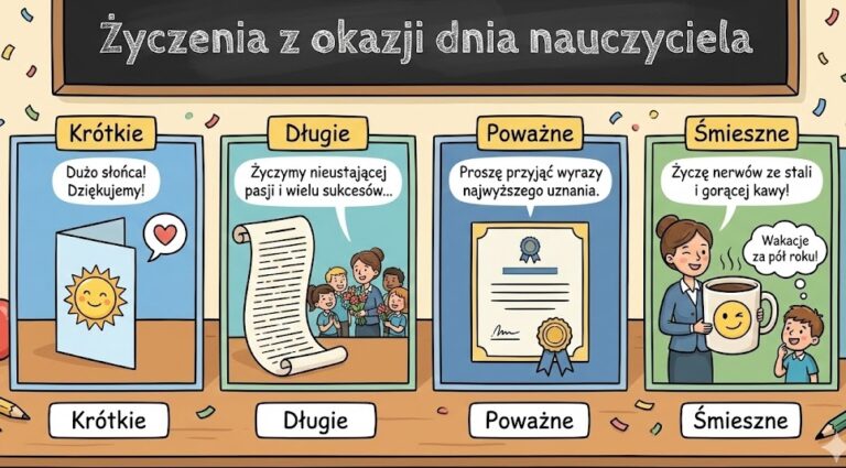 Życzenia z okazji dnia nauczyciela
