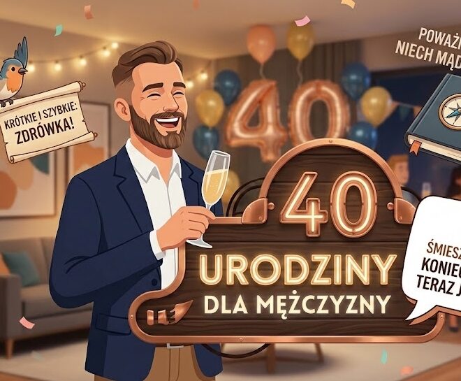 Życzenia na 40 urodziny dla mężczyzn