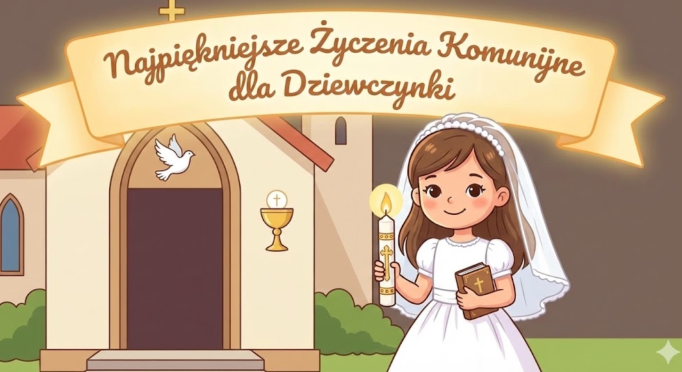życzenia komunijne dla dziewczynki