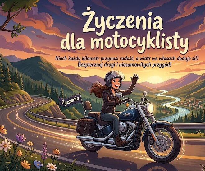 Życzenia dla motocyklisty – na jaką okazję i jak je napisać?