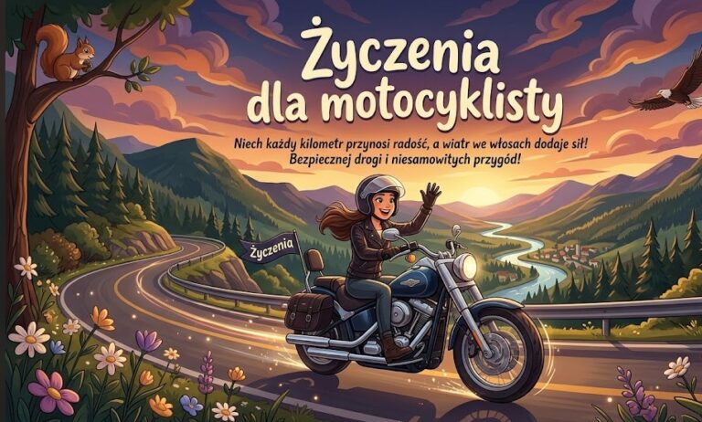 Życzenia dla motocyklisty – na jaką okazję i jak je napisać?