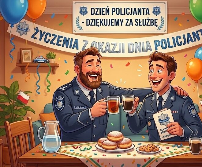 Życzenia z okazji Dnia Policjanta – poważne, krótkie i wesołe