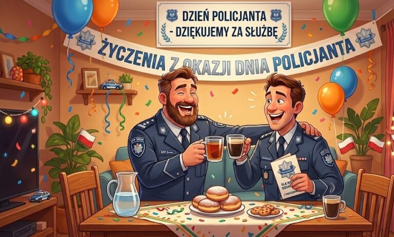 Życzenia z okazji Dnia Policjanta – poważne, krótkie i wesołe